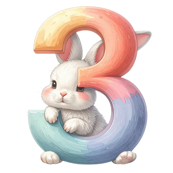 3 Easter Bunny PNG Clip Art