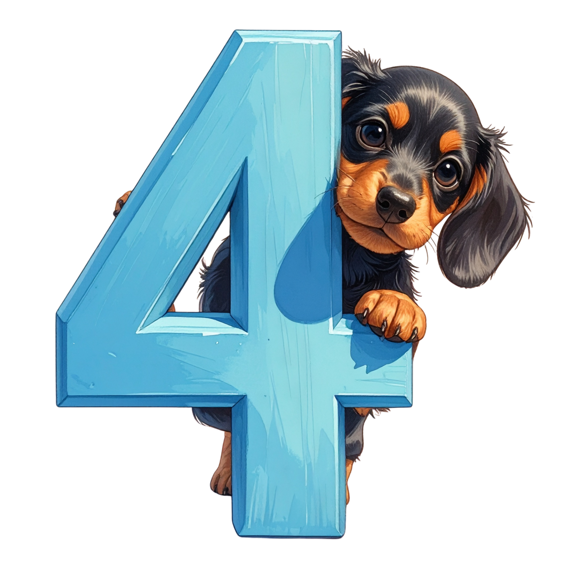 4 Puppy PNG Clip Art