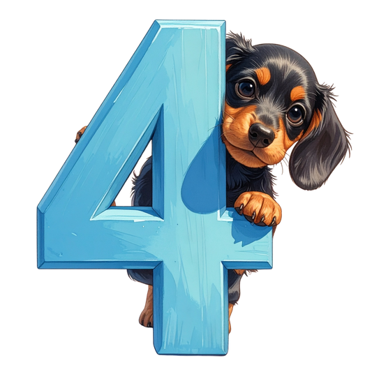 4 Puppy PNG Clip Art