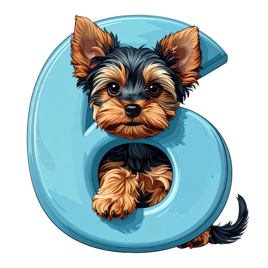 6 Puppy PNG Clip Art