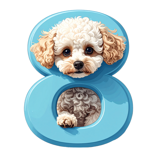 8 Puppy PNG Clip Art