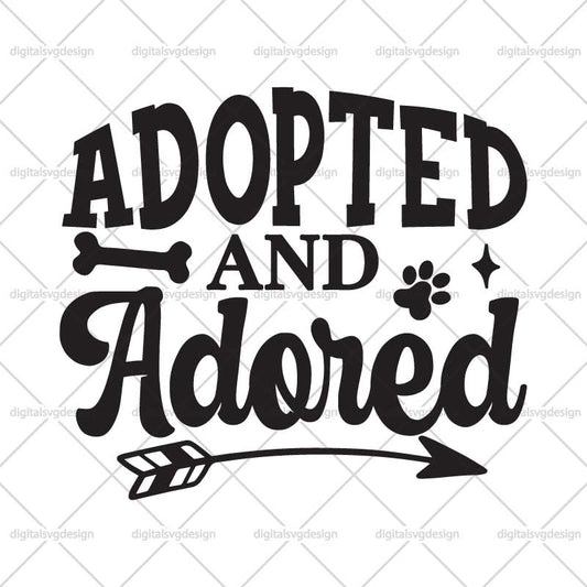 Adopted & Adored SVG