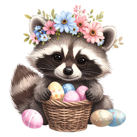Adorable Baby Animal Party Clipart PNG 12
