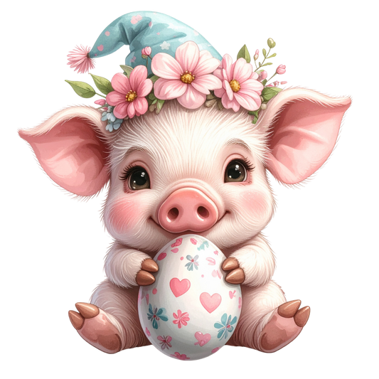 Adorable Baby Animal Party Clipart PNG 14