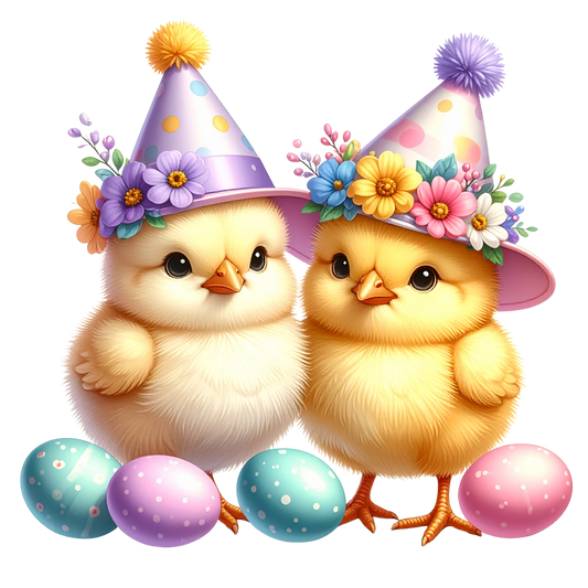 Adorable Baby Animal Party Clipart PNG 18