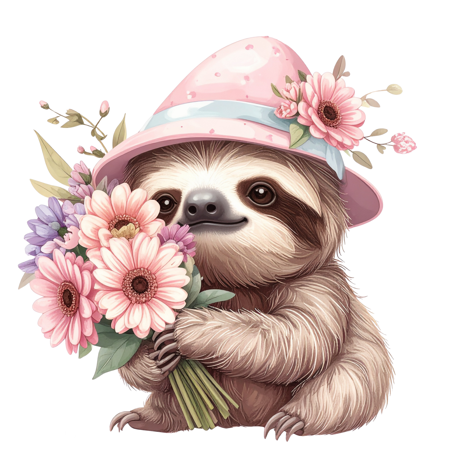 Adorable Baby Animal Party Clipart PNG 20