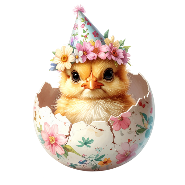 Adorable Baby Animal Party Clipart PNG 2