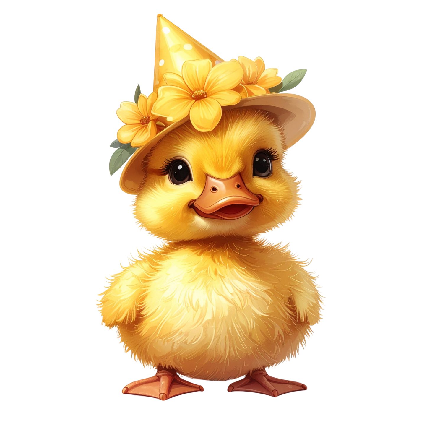 Adorable Baby Animal Party Clipart PNG 3