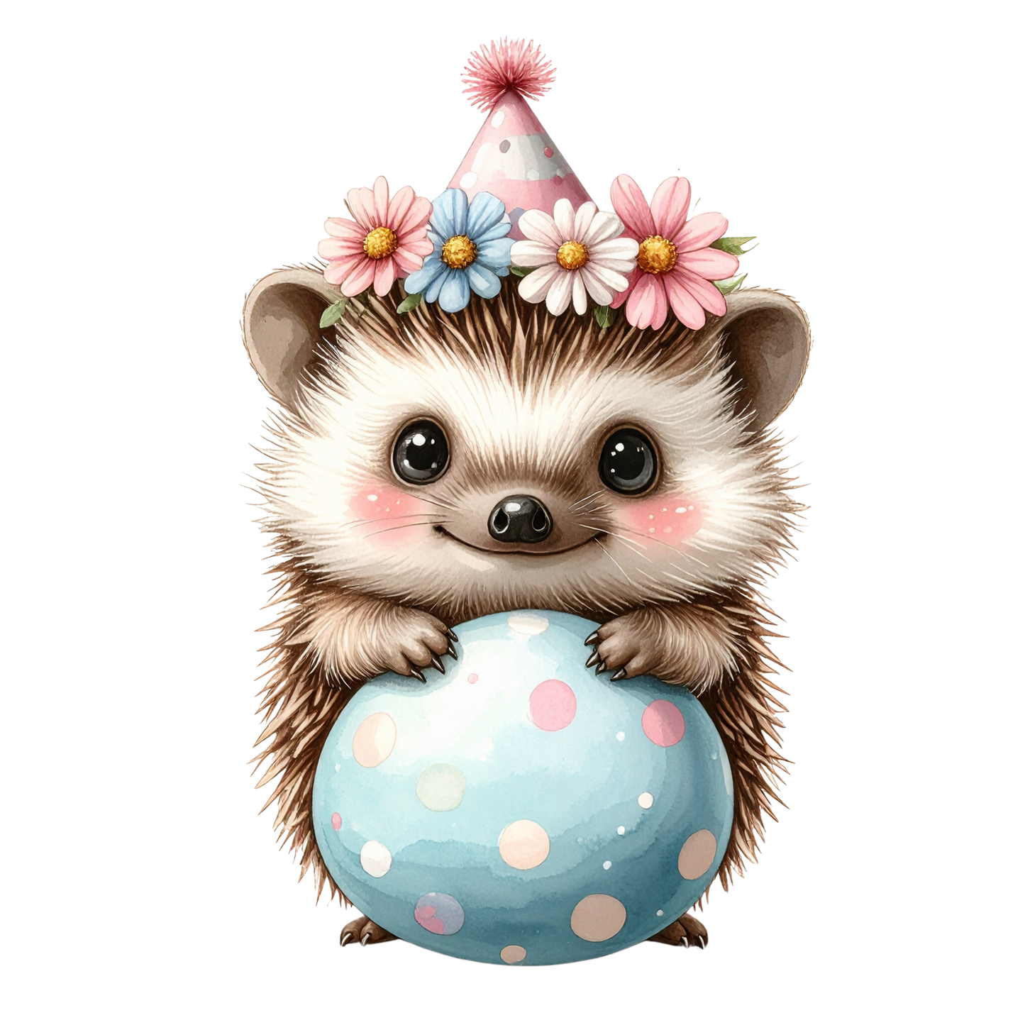 Adorable Baby Animal Party Clipart PNG 7