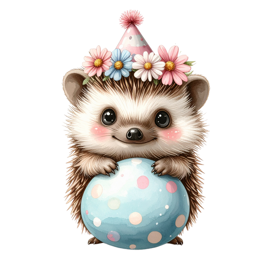 Adorable Baby Animal Party Clipart PNG 7
