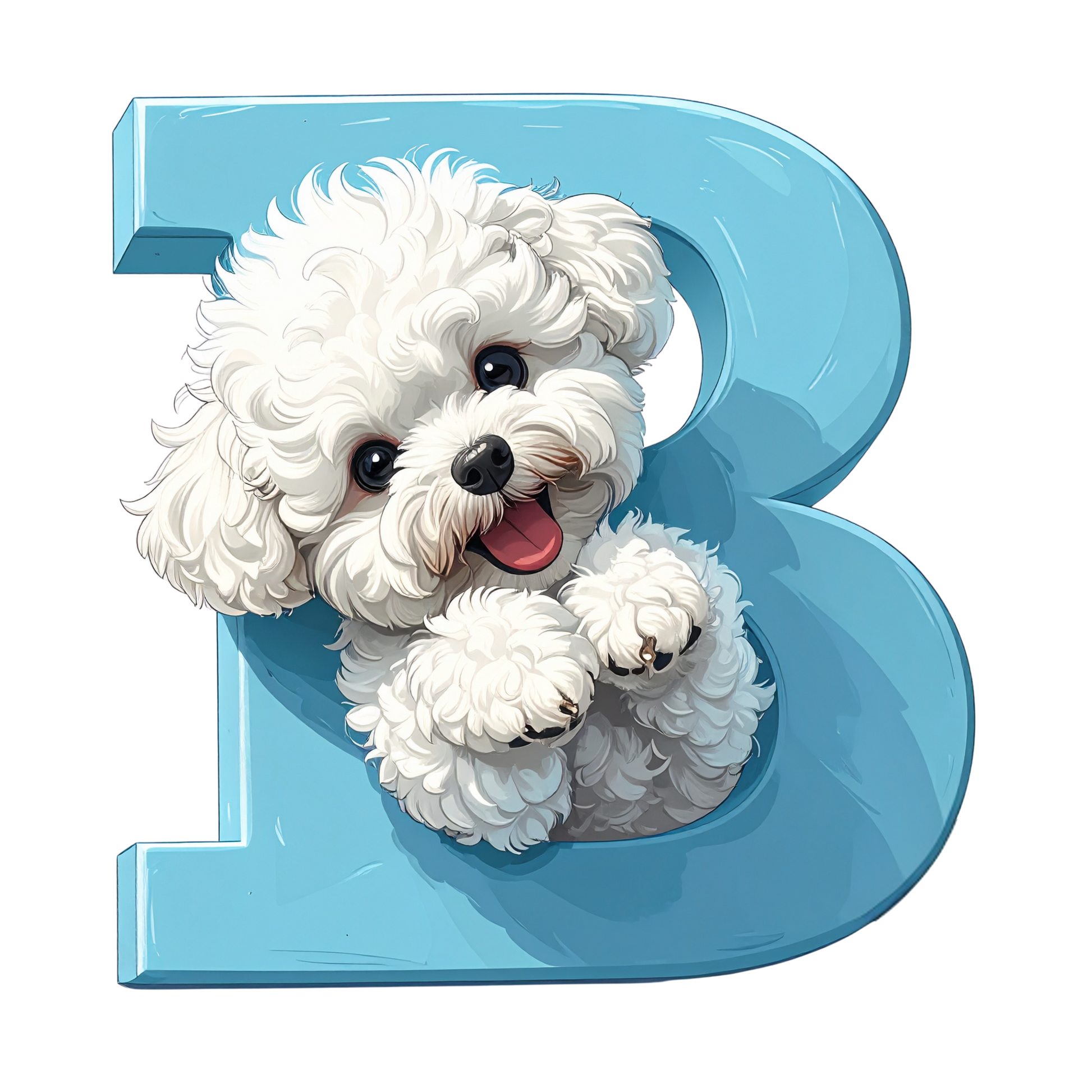 B Puppy PNG Clip Art