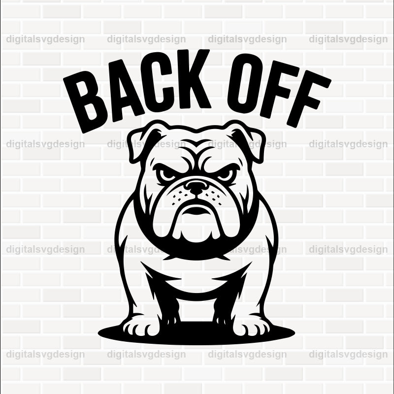 Back Off (2) SVG