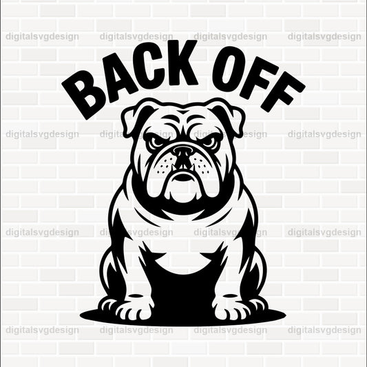Back Off SVG