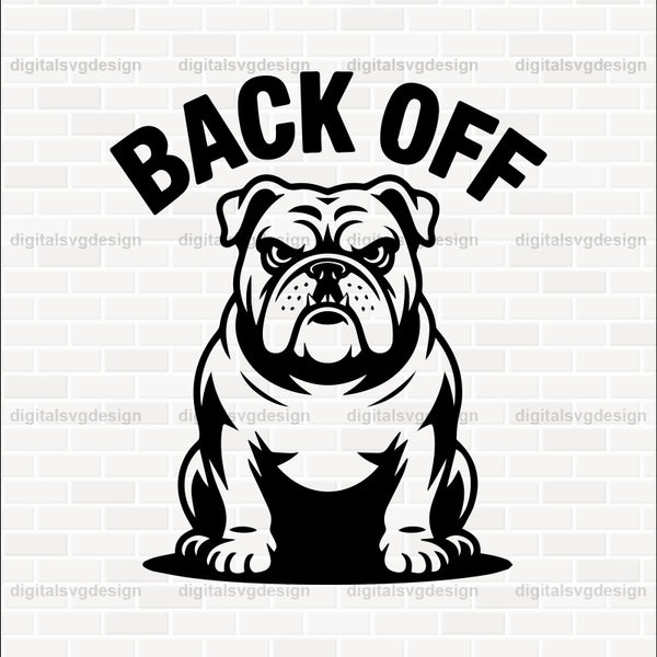 Back Off SVG