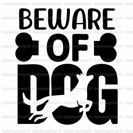 Beware Of Dog SVG
