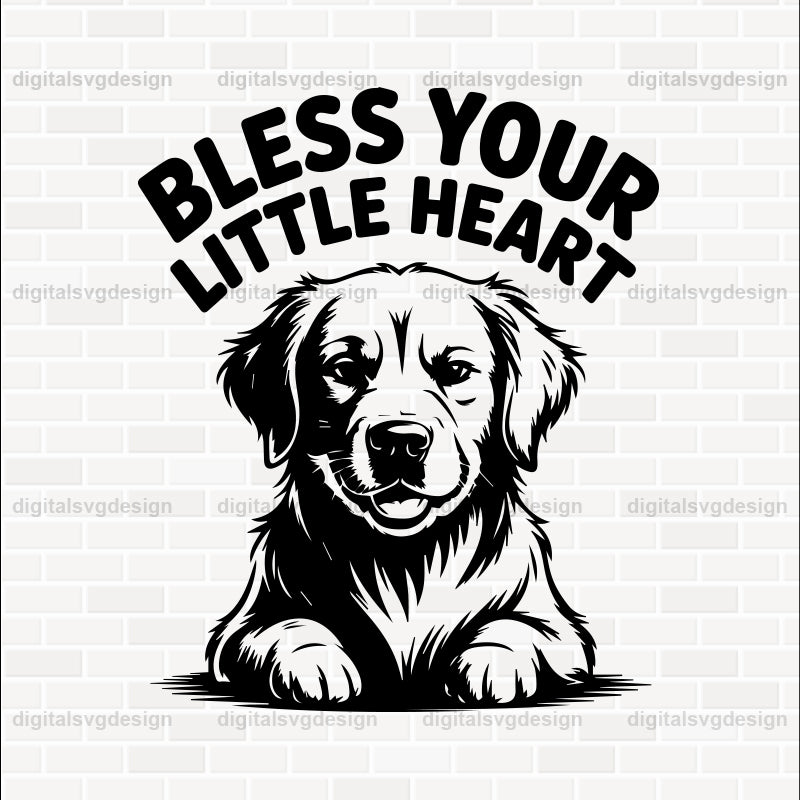 Bless Your Little Heart SVG