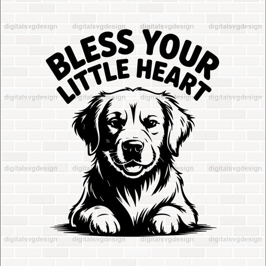 Bless Your Little Heart SVG