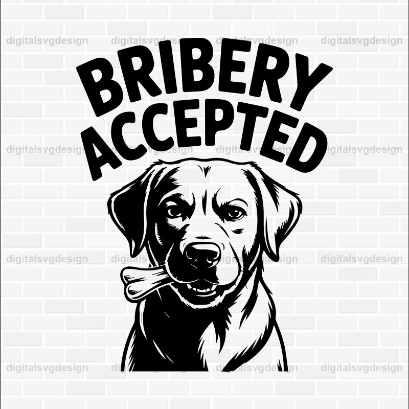 Bribery Accepted SVG