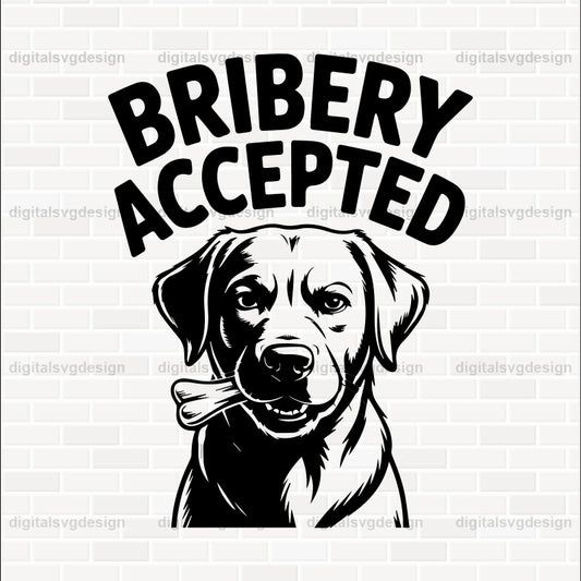 Bribery Accepted SVG