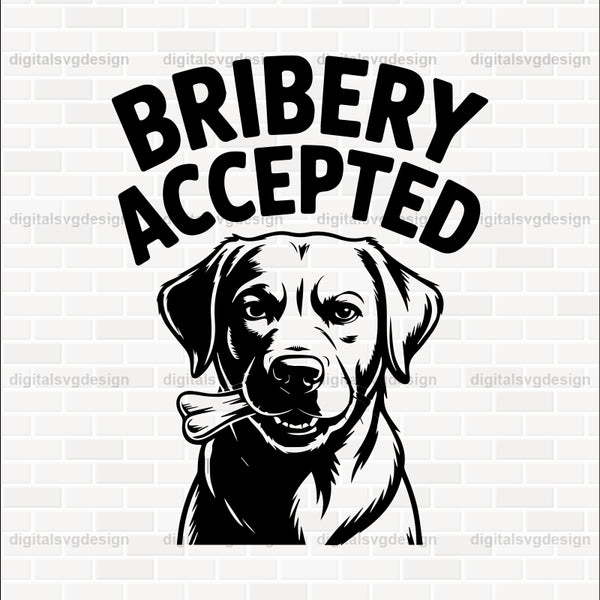 Bribery Accepted SVG