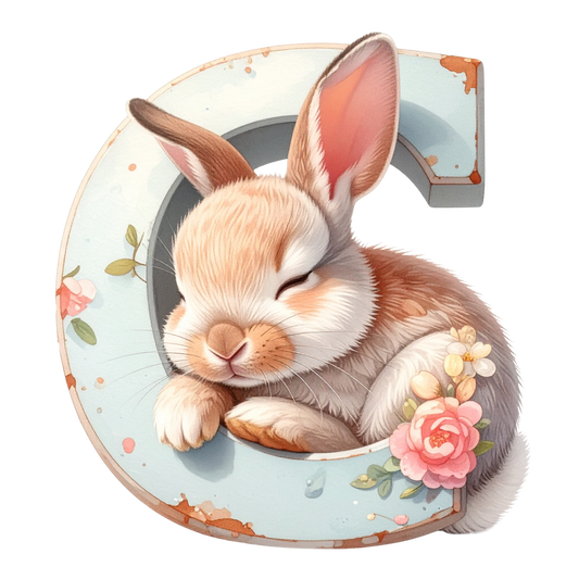 C Easter Bunny PNG Clip Art