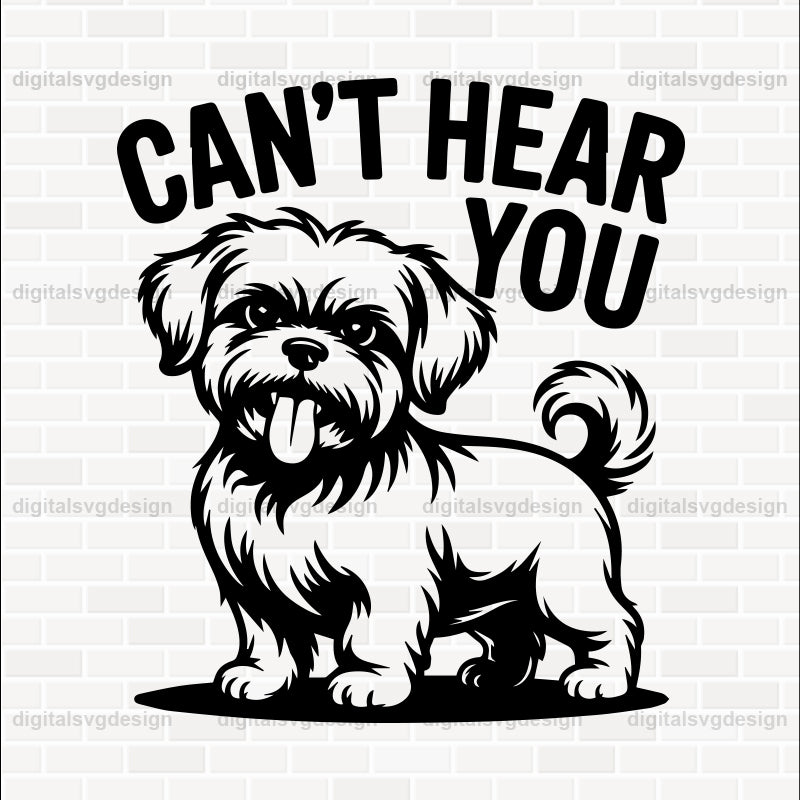 Can'T Hear You (2) SVG
