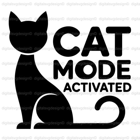 Cat Mode Activated SVG