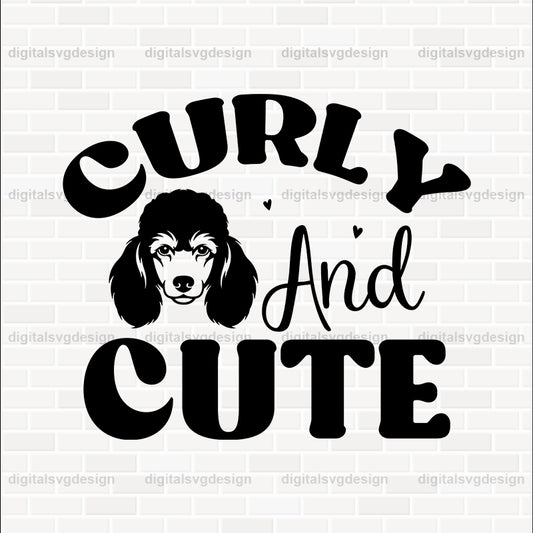 Curly & Cute SVG