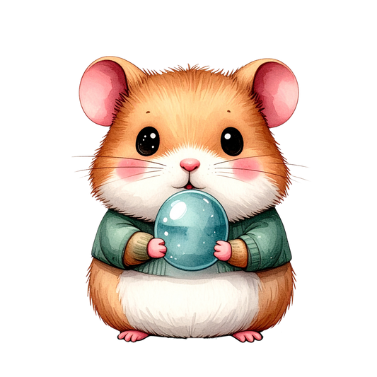 Cute Hamster Birthday Clipart PNG 20