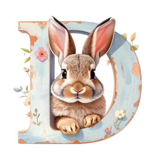 D Easter Bunny PNG Clip Art