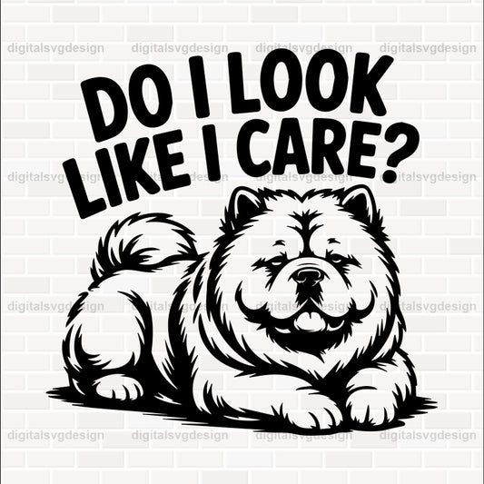 Do I Look Like I Care (2) SVG