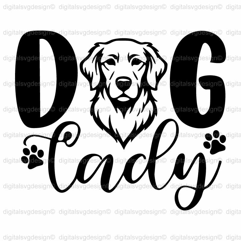 Dog Lady SVG