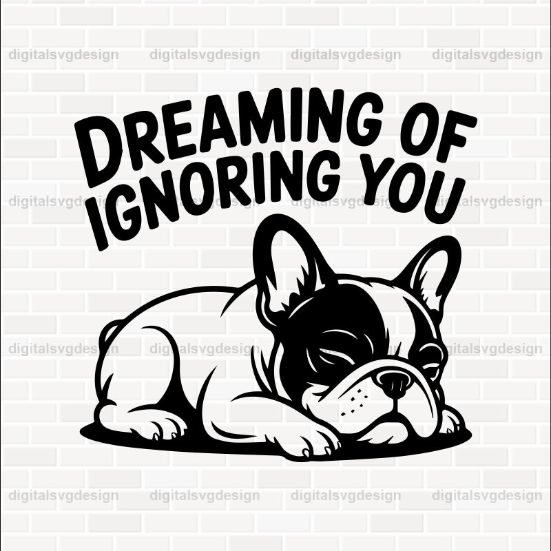 Dreaming Of Ignoring You SVG