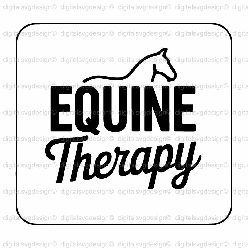 Equine Therapy SVG