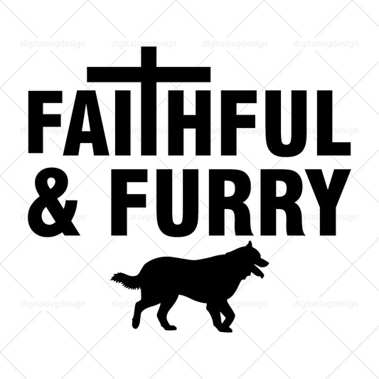 Faithful & Furry SVG