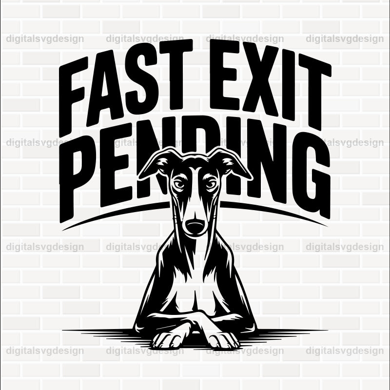 Fast Exit Pending (3) SVG