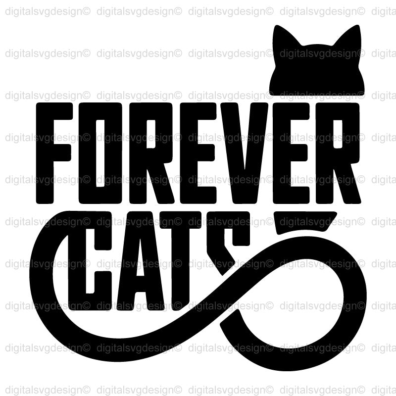 Forever Cats SVG