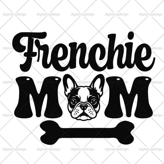 Frenchie Mom SVG