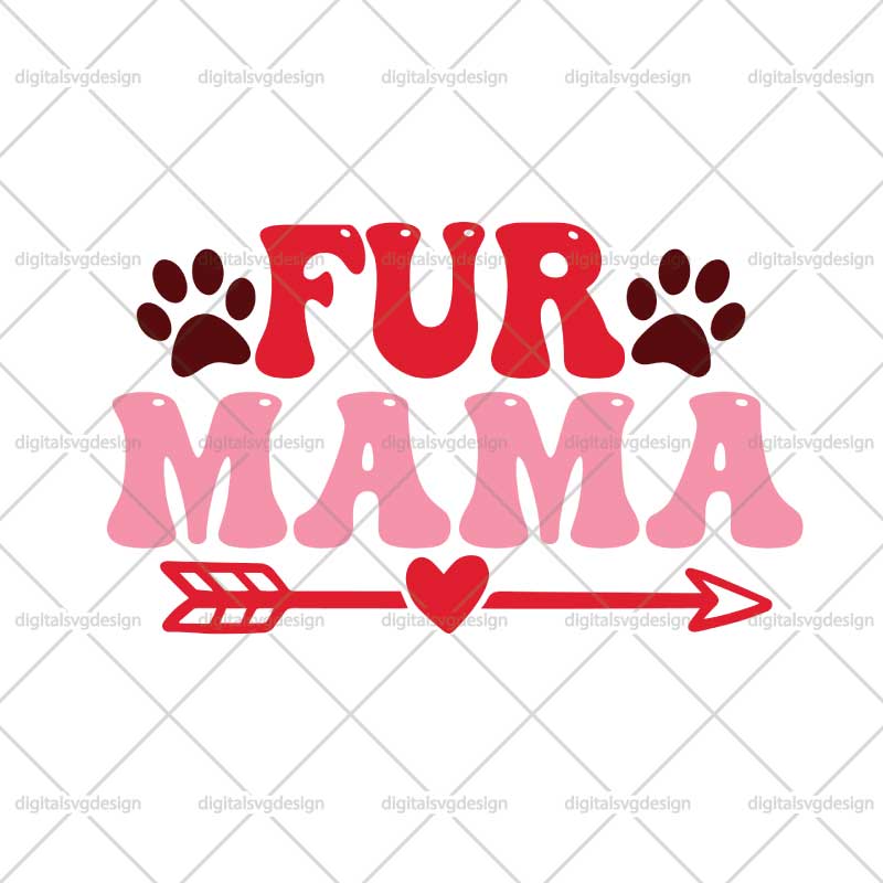 Fur Mama SVG