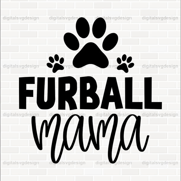 Furball Mama SVG