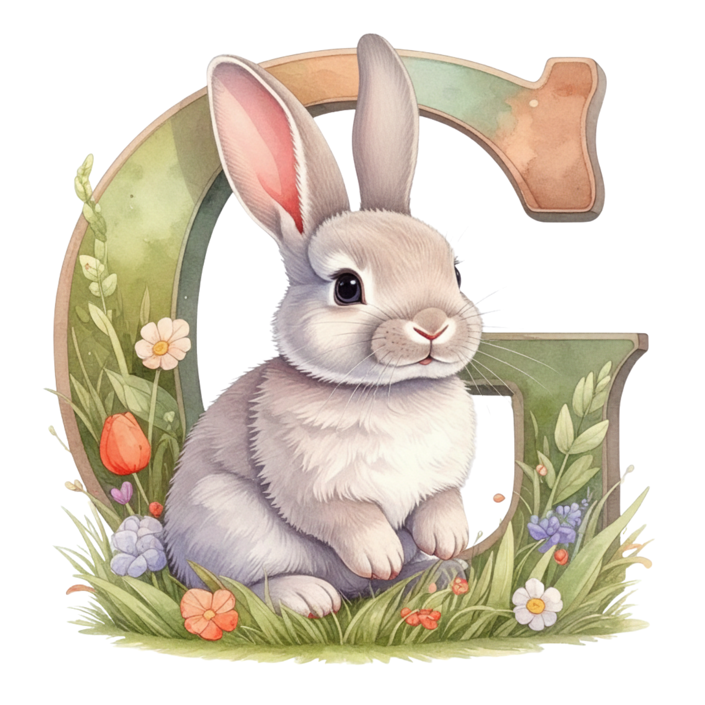 G Easter Bunny PNG Clip Art