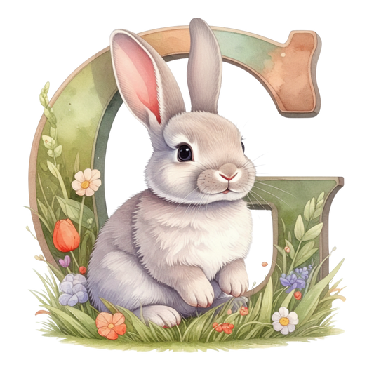 G Easter Bunny PNG Clip Art