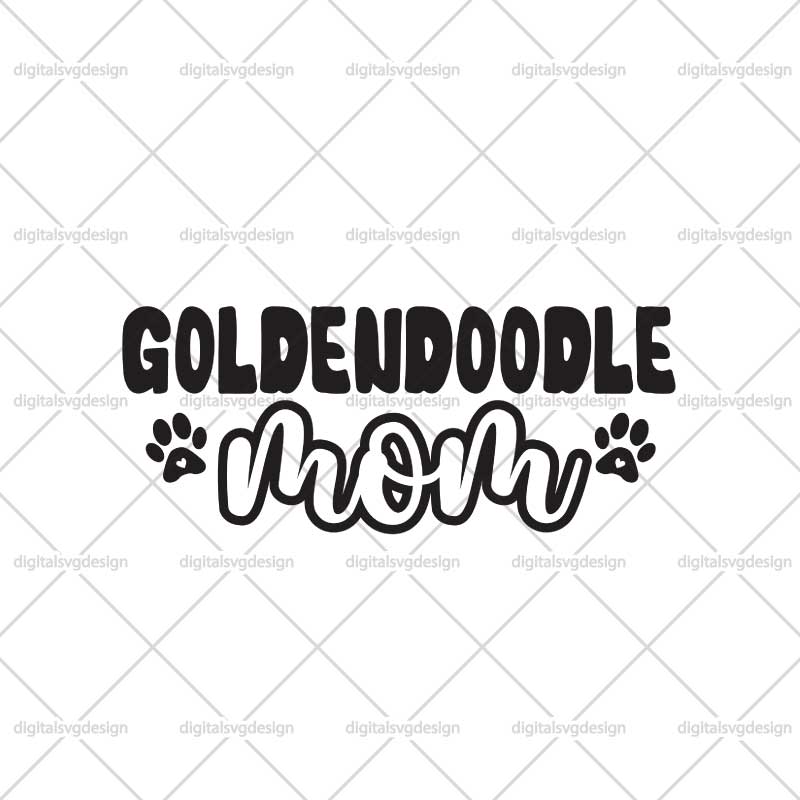 Goldendoodle Mom SVG