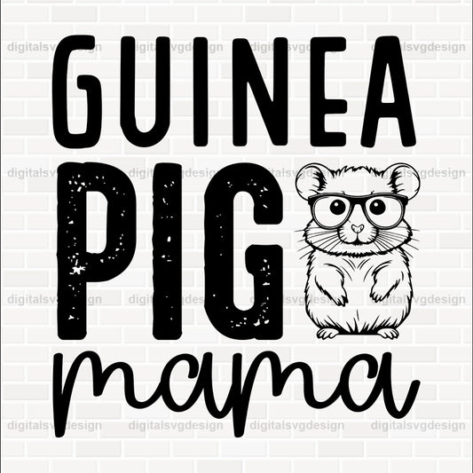 Guinea Pig Mama SVG