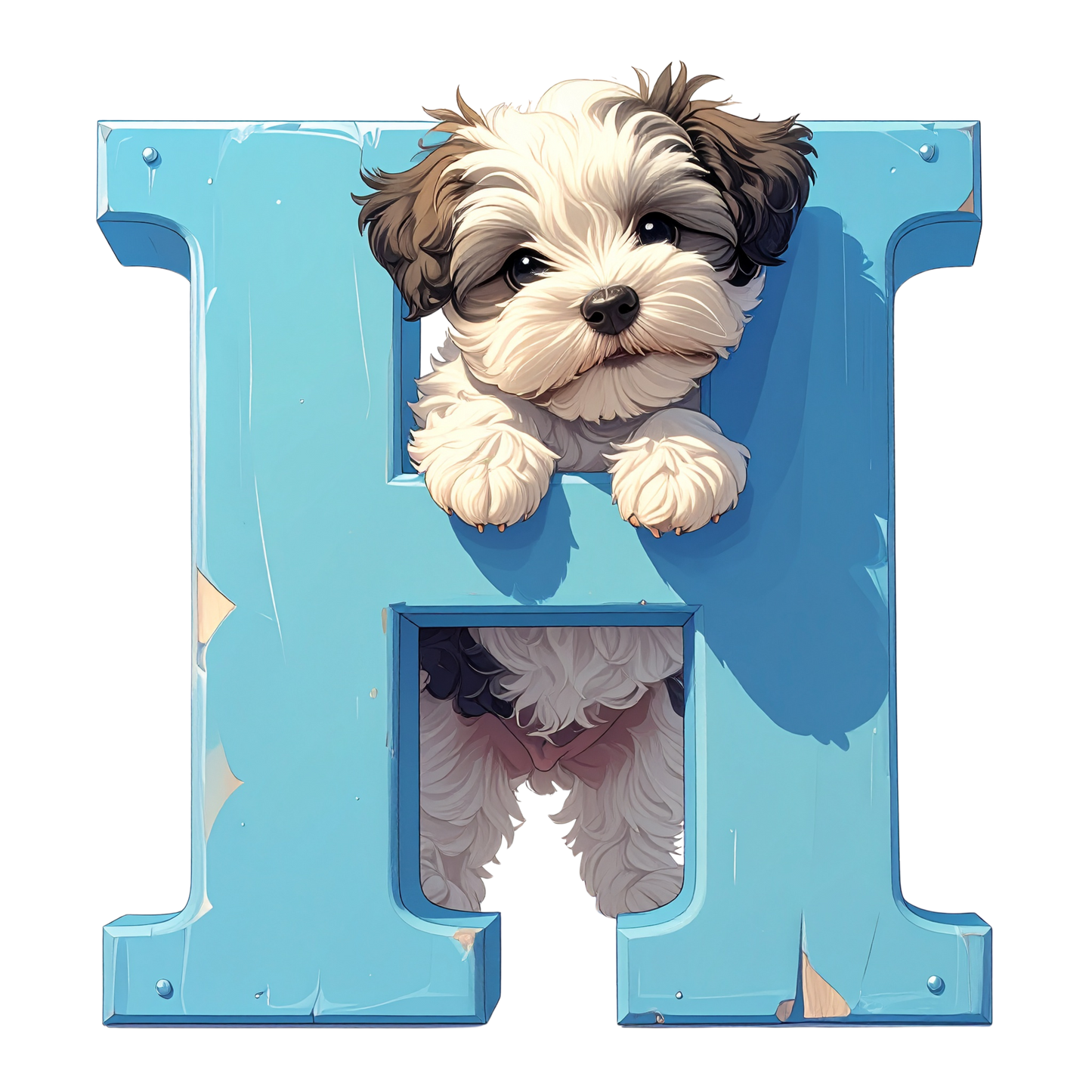 H Puppy PNG Clip Art