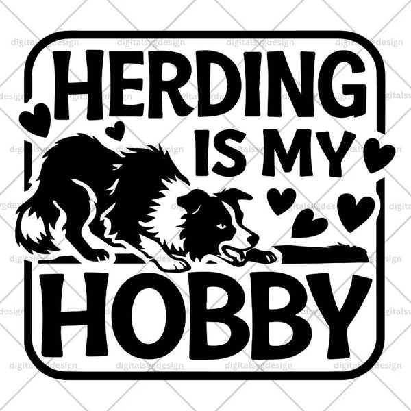 Herding Is My Hobby SVG