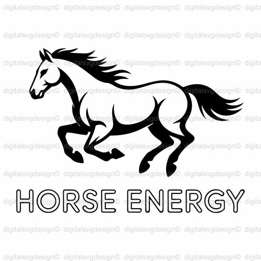 Horse Energy SVG