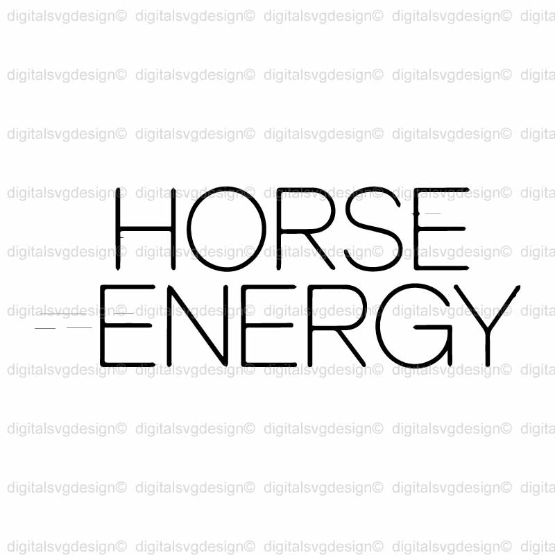 Horse Energy 2 SVG