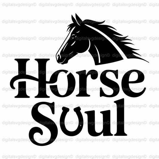 Horse Soul SVG