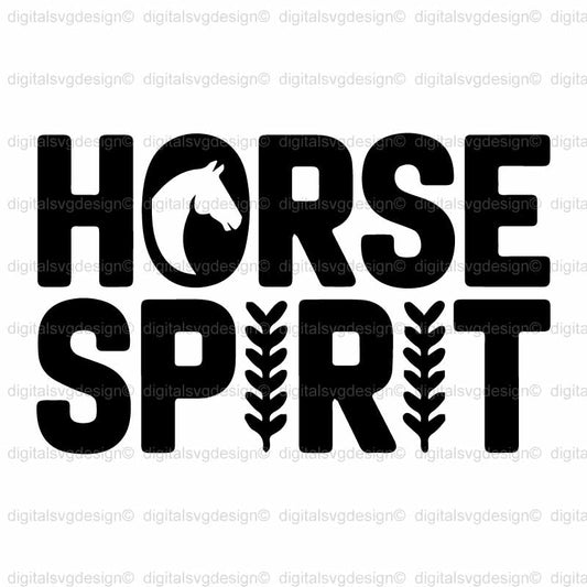 Horse Spirit SVG